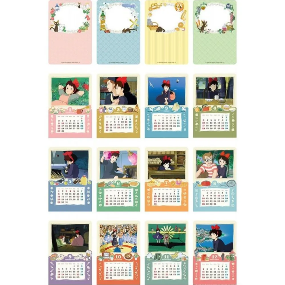Best Maison Ghibli 2022 Kasane Calendar - Kiki'S Delivery Service