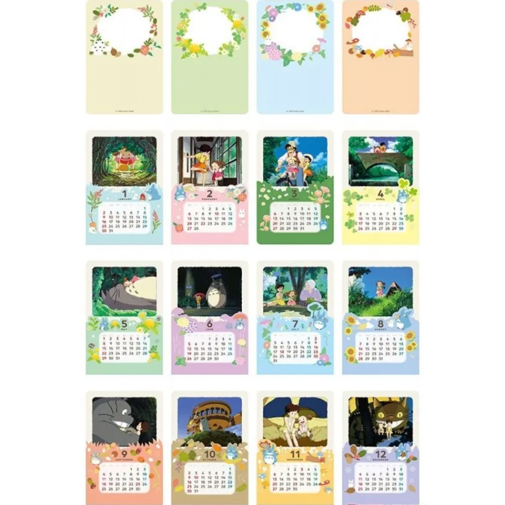 Hot Maison Ghibli 2022 Kasane Calendar - My Neighbour Totoro