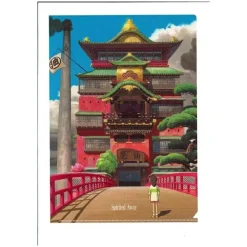 Sale Maison Ghibli A4 Size Clear Folder Aburaya - Sprited Away