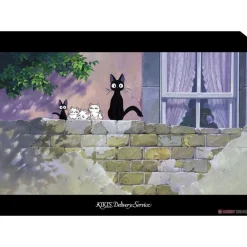 New Maison Ghibli A4 Size Clear Folder Family Of Gigi & Lily - Kiki'S Delivery Service