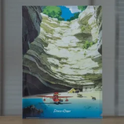 Clearance Maison Ghibli A4 Size Clear Folder Hiding Place Of Marco - Porco Rosso