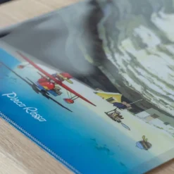 Clearance Maison Ghibli A4 Size Clear Folder Hiding Place Of Marco - Porco Rosso