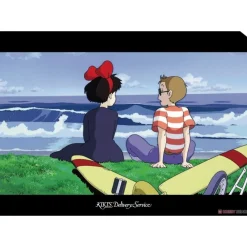 Online Maison Ghibli A4 Size Clear Folder Kiki & Tombo By The Sea - Kiki'S Delivery Servic