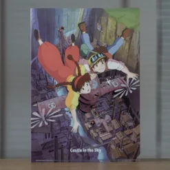 Hot Maison Ghibli A4 Size Clear Folder Power Of Volucite Crystal - Castle In The Sky