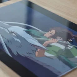 Best Maison Ghibli A4 Size Clear Folder Riding On Haku Dragon - Sprited Away