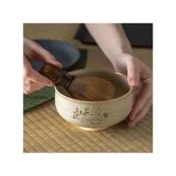 Best Maison Ghibli Akahada-Yaki Matcha Tea Bowl & Whisk - My Neighbor Totoro