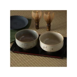 Best Maison Ghibli Akahada-Yaki Matcha Tea Bowl - Spirited Away