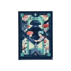Discount Maison Ghibli Art Deco Clear Folder A4 - Castle In The Sky