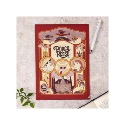 Discount Maison Ghibli Art Deco Clear Folder A4 - Porco Rosso