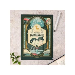 Best Maison Ghibli Art Deco Clear Folder A4 - Princess Mononoke