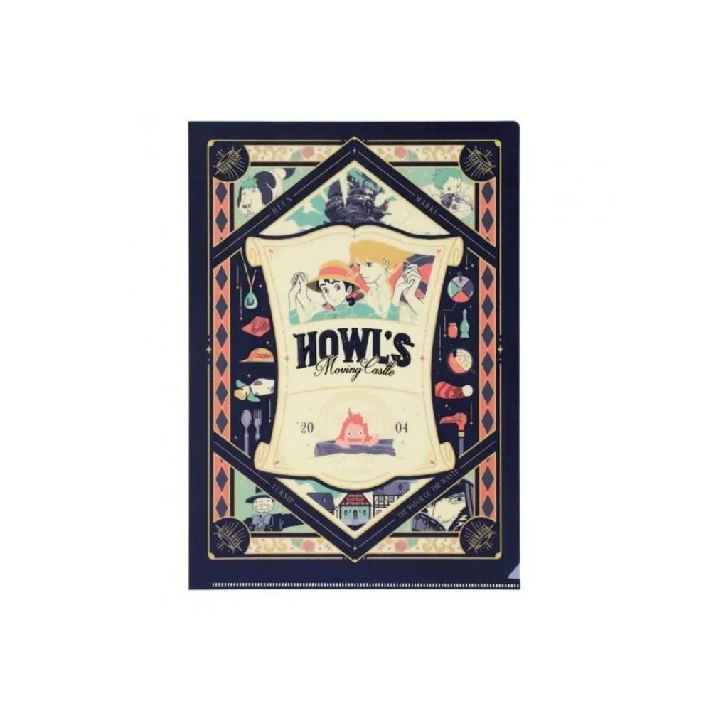 Maison Ghibli Art Deco Clear Folder A4 - Howl'S Moving Castle