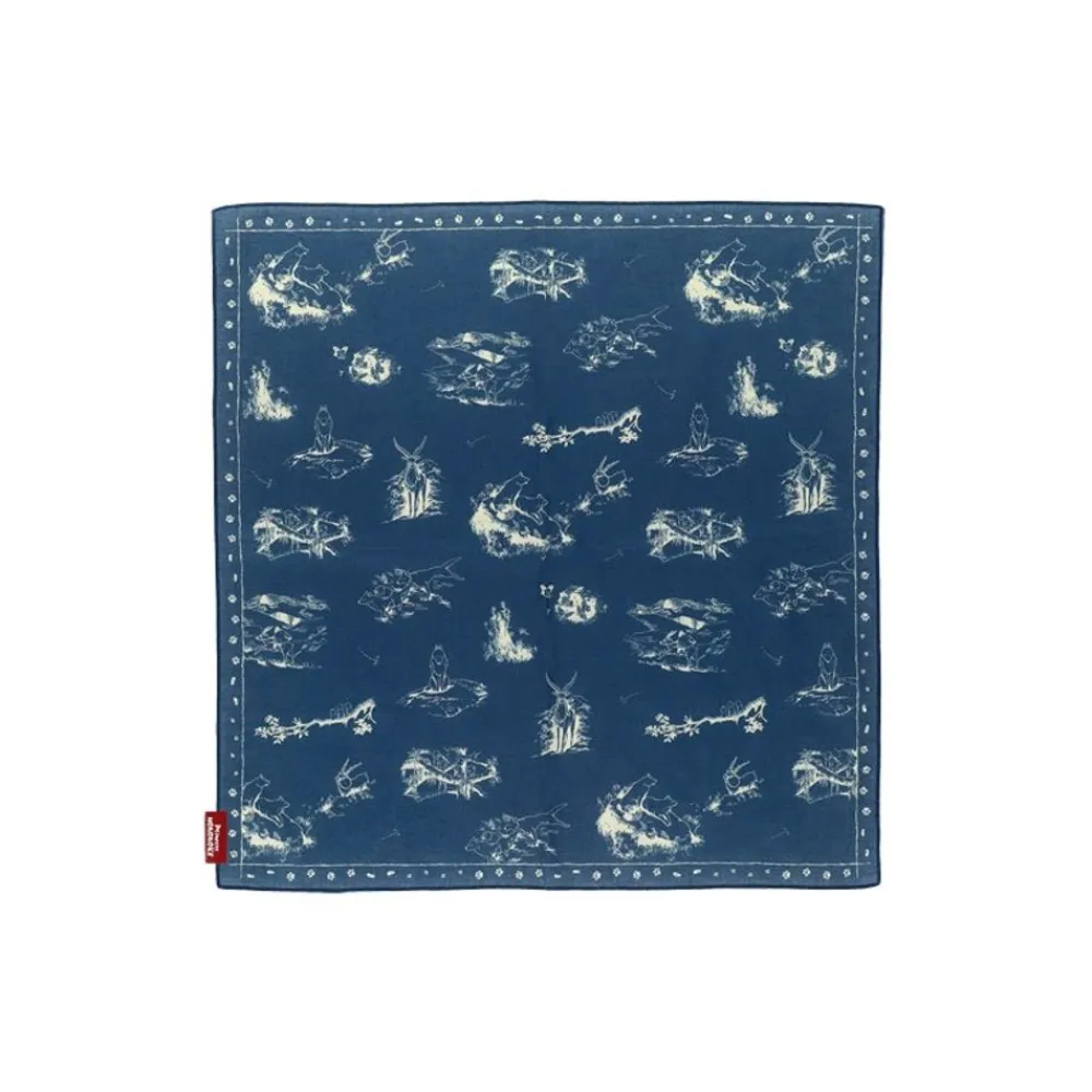 Hot Maison Ghibli Bandana Blue Living Together - Princess Mononoke