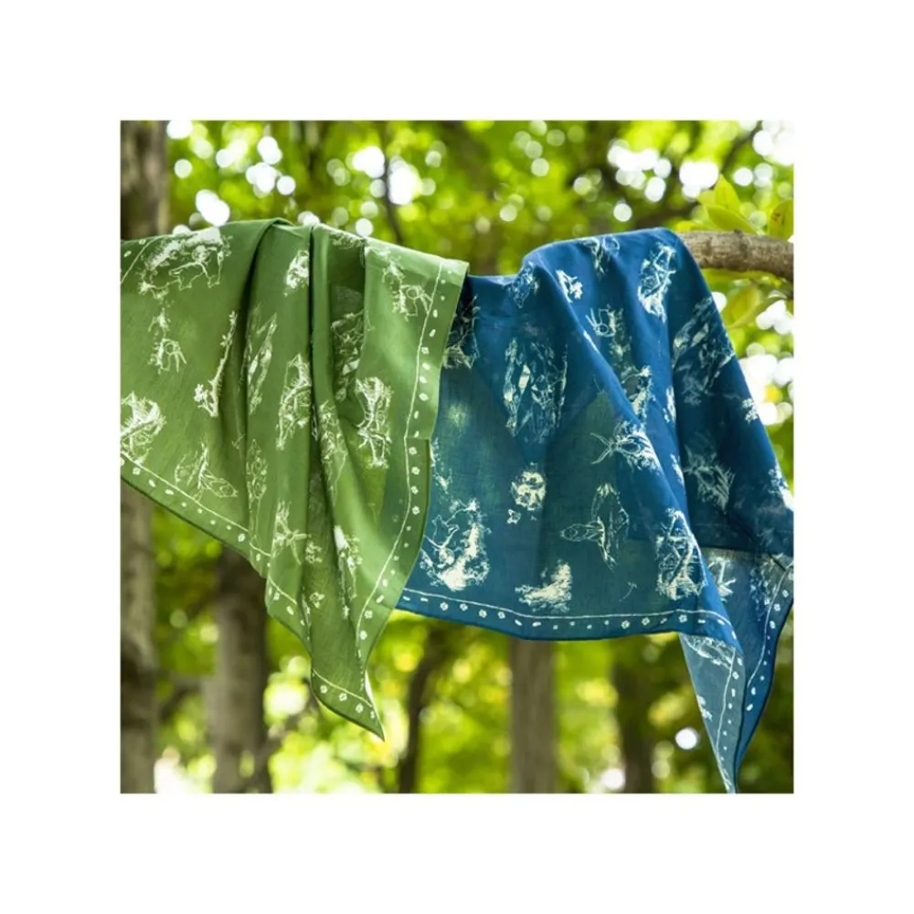 Hot Maison Ghibli Bandana Blue Living Together - Princess Mononoke