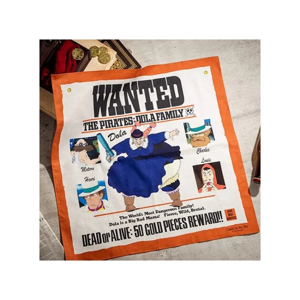 Clearance Maison Ghibli Bandanna Dola'S Family - Castle In The Sky