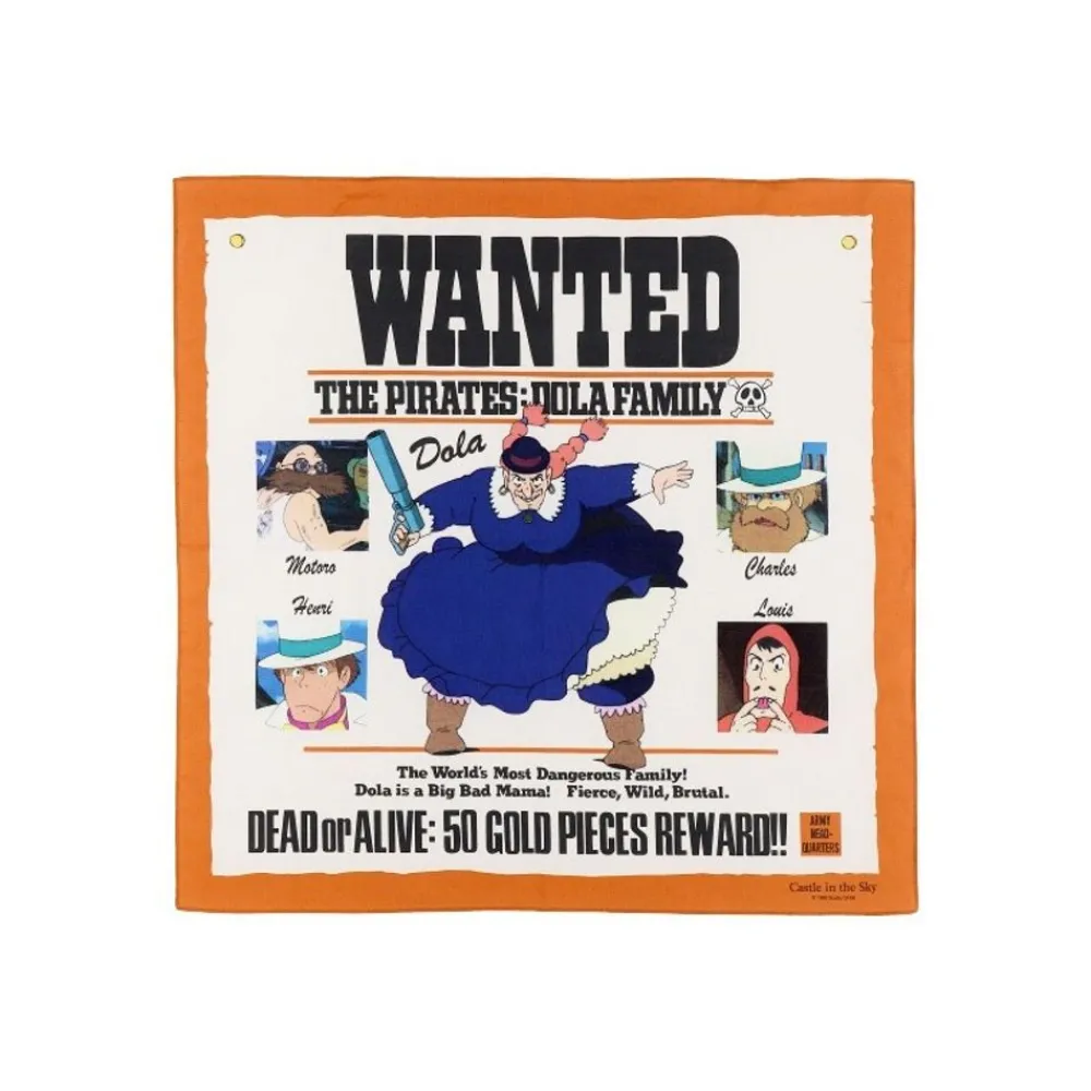 Clearance Maison Ghibli Bandanna Dola'S Family - Castle In The Sky