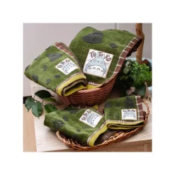 Maison Ghibli Bath Towel Autumn Green 60X120 Cm - My Neighbor Totoro