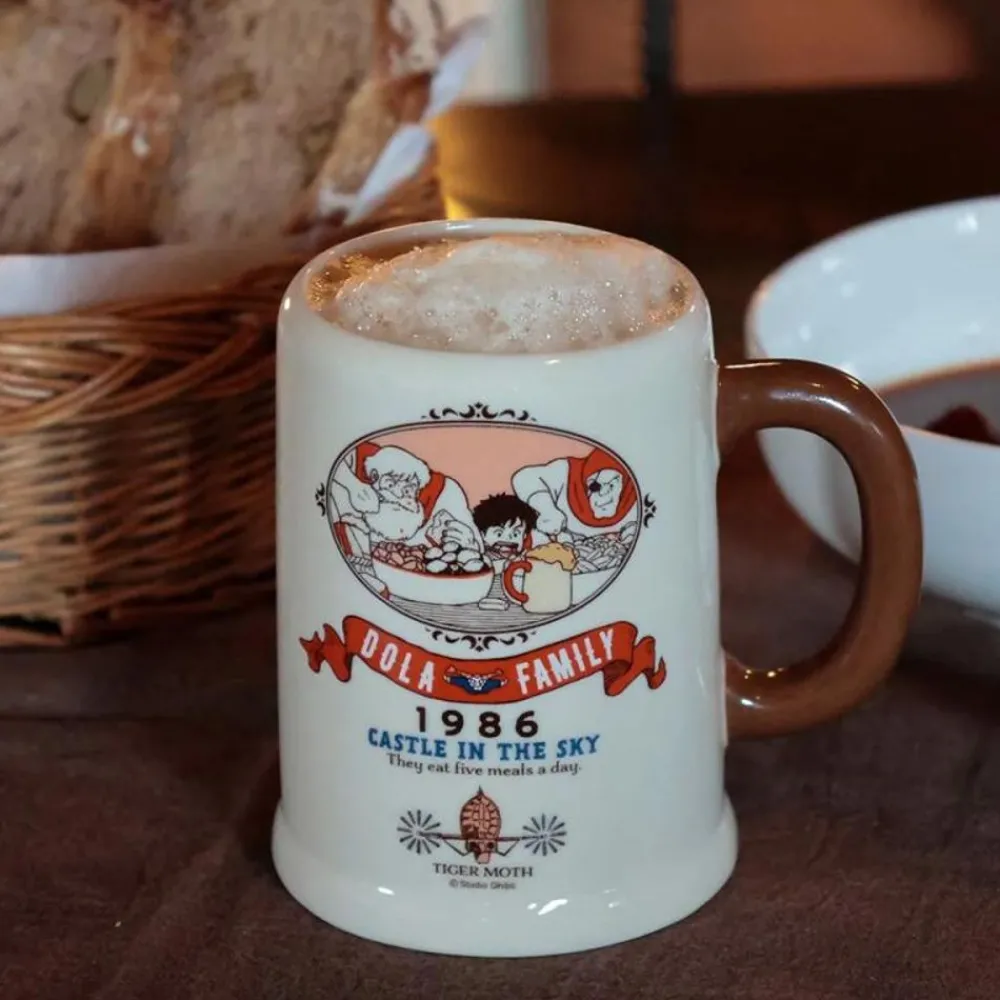 Clearance Maison Ghibli Beer Mug Dola'S Family - Castle In The Sky