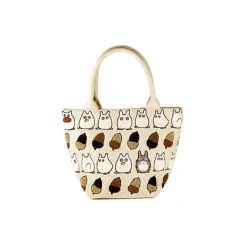 Discount Maison Ghibli Beige Embroidered Bag Totoro Hazelnut - My Neighbor Totoro