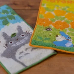 New Maison Ghibli Big And Medium Totoro 2 Mini-Towels Pack 20 X 10 Cm - My Neighbor Tot