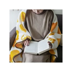 Sale Maison Ghibli Blanket Catbus Silhouette 100X140 Cm - My Neighbor Totoro