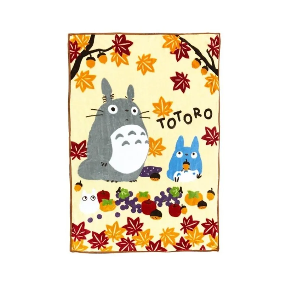 Hot Maison Ghibli Blanket Tororo Autumn - My Neighbor Totoro