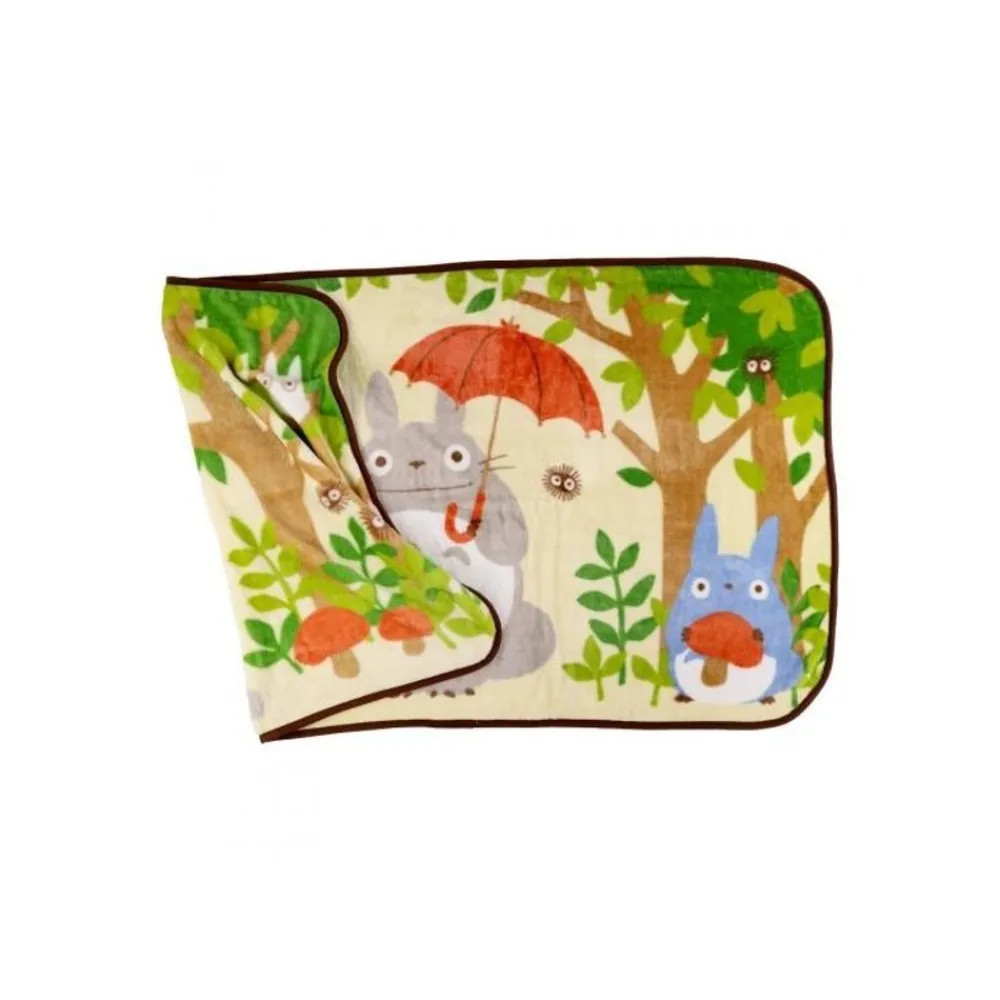 Clearance Maison Ghibli Blanket Totoro Bus Stop 80X150 Cm - My Neighbor Totoro