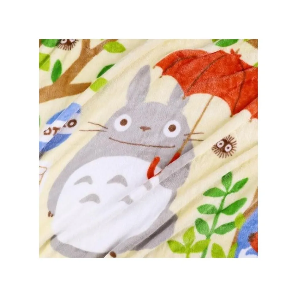Clearance Maison Ghibli Blanket Totoro Bus Stop 80X150 Cm - My Neighbor Totoro