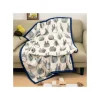 Outlet Maison Ghibli Blanket Totoro Silhouette 100X140 Cm - My Neighbor Totoro