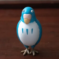 New Maison Ghibli Bobble Head Figurine Blue Parakeet - The Boy And The Heron