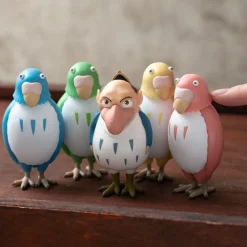 Sale Maison Ghibli Bobble Head Figurine Red Parakeet - The Boy And The Heron
