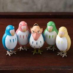 Sale Maison Ghibli Bobble Head Figurine Red Parakeet - The Boy And The Heron