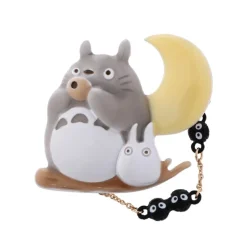 Clearance Maison Ghibli Brooch Totoro Ocarina Under The Moon - My Neighbor Totoro