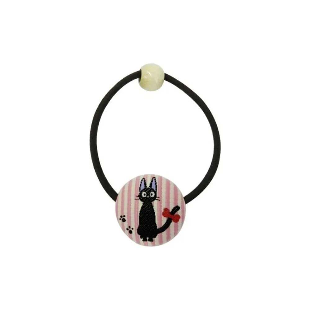 Maison Ghibli Buttton Style Hair Band Jiji Stripe - Kiki'S Delivery Service