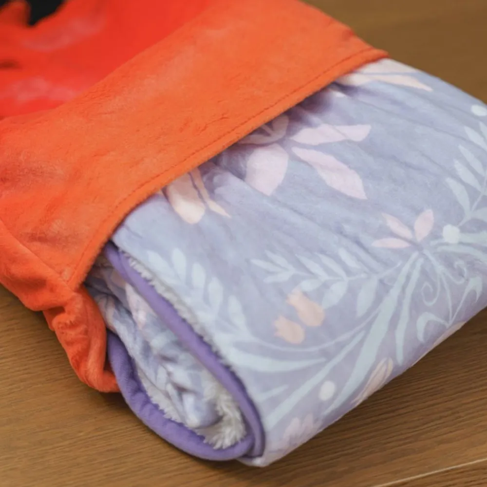 Online Maison Ghibli Calcifer Rolled Blanket - Howl'S Moving Castle