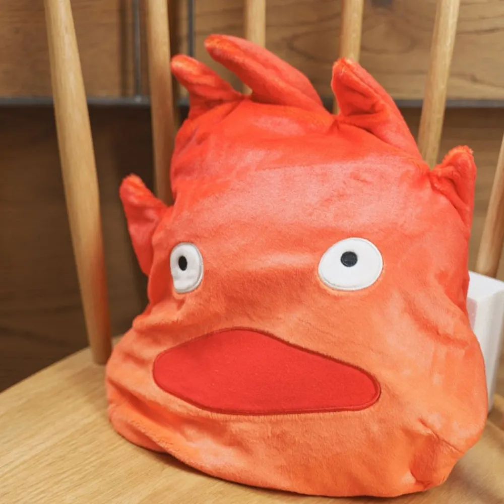 Online Maison Ghibli Calcifer Rolled Blanket - Howl'S Moving Castle