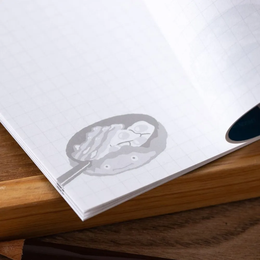 Hot Maison Ghibli Carnet De Notes B6 Calcifer - Howl'S Moving Castle