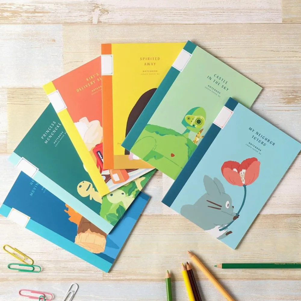 Hot Maison Ghibli Carnet De Notes B6 Calcifer - Howl'S Moving Castle