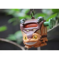 New Maison Ghibli Catbus Destination Kurukuru Keyring - My Neighbour Totoro