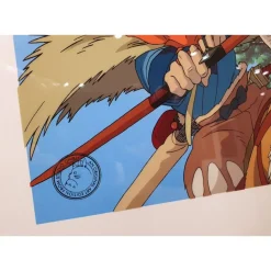 Best Maison Ghibli Cel Art Ashitaka Goes To Battle - Studio Ghibli