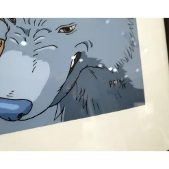 Sale Maison Ghibli Cel Art San And His Wolf Brothers - Studio Ghibli