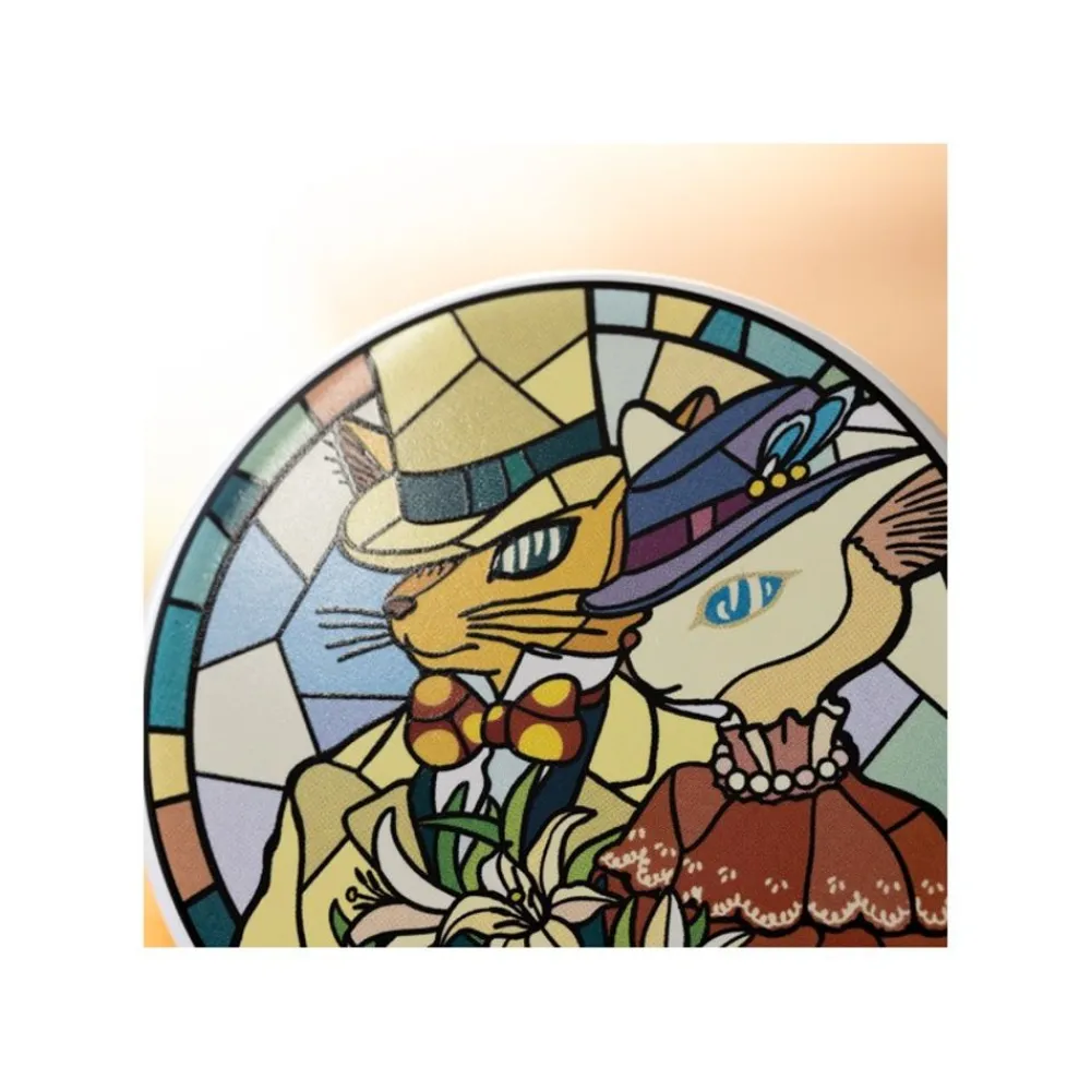 Clearance Maison Ghibli Ceramic Coaster Baron & Louise - Whisper Of The Heart