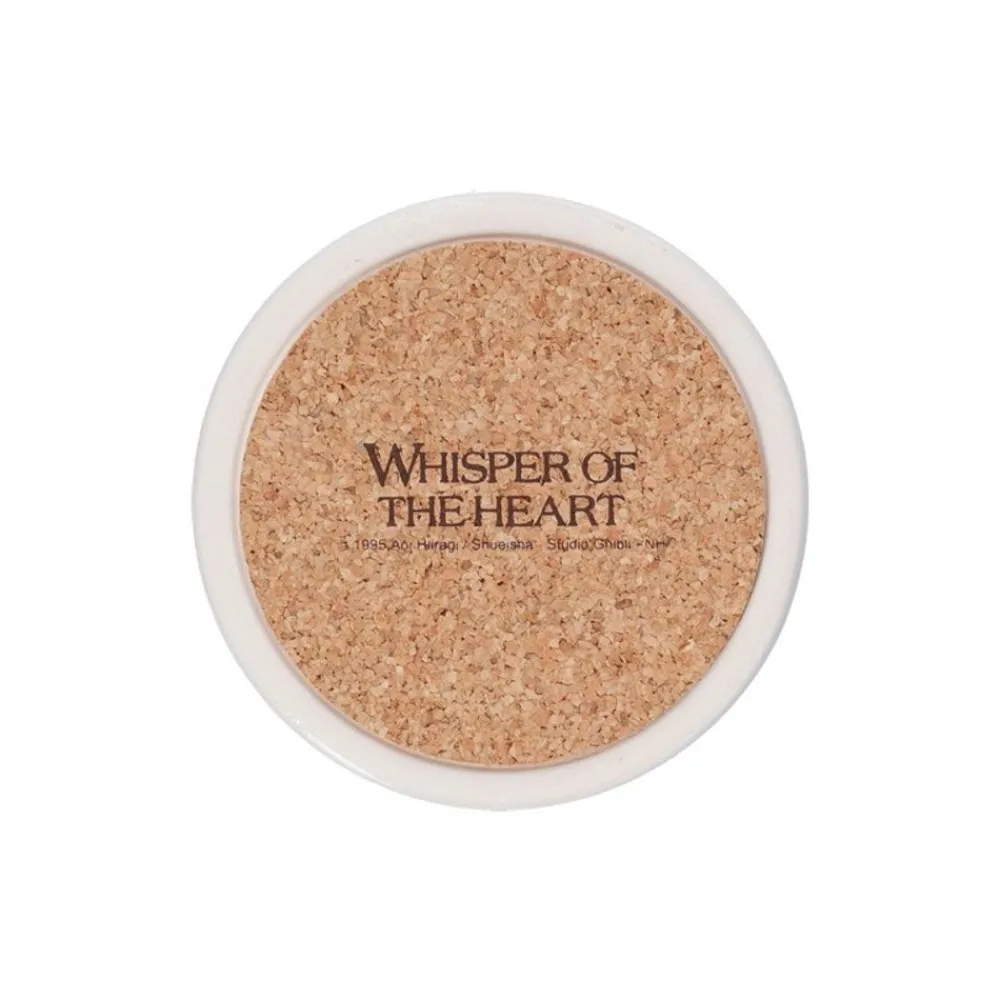 Clearance Maison Ghibli Ceramic Coaster Baron & Louise - Whisper Of The Heart