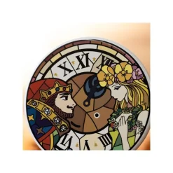 Sale Maison Ghibli Ceramic Coaster King Of Dwarf & Princess - Whisper Of The Heart