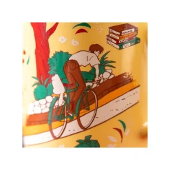 Clearance Maison Ghibli Ceramic Cup Chasing The Cat - Whisper Of The Heart