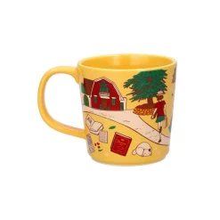 Clearance Maison Ghibli Ceramic Cup Chasing The Cat - Whisper Of The Heart