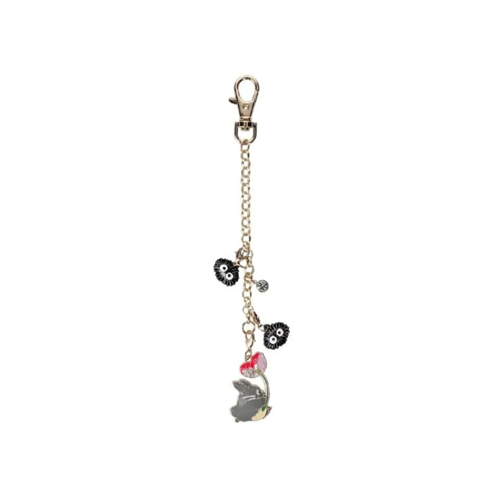 Maison Ghibli Charm Chain Big Totoro & Flower - My Neighbor Totoro