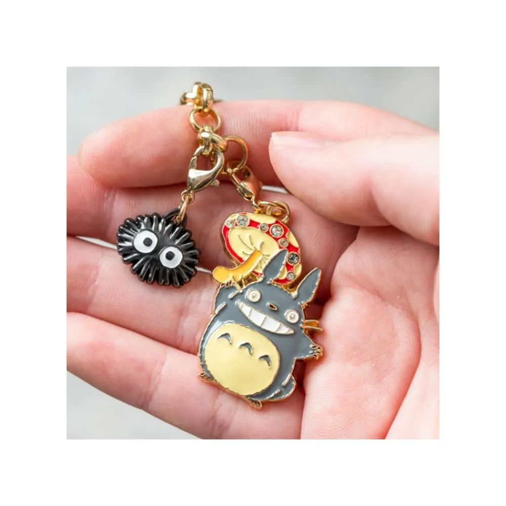 Maison Ghibli Charm Chain Big Totoro & Flower - My Neighbor Totoro