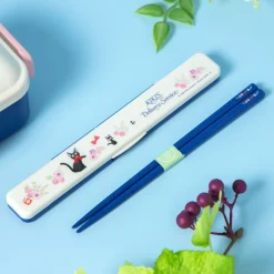 Maison Ghibli Chopsticks Box Set 18Cm Jiji Flower Garland - Kiki'S Delivery Service