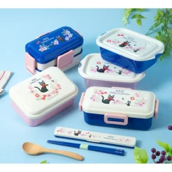 Maison Ghibli Chopsticks Box Set 18Cm Jiji Flower Garland - Kiki'S Delivery Service
