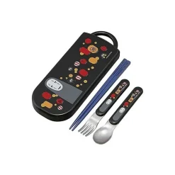 Sale Maison Ghibli Chopsticks Spoon Fork Set No Face & Lantern - Spirited Away